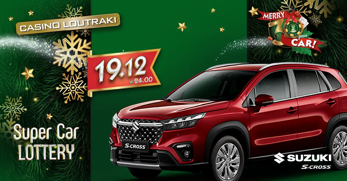 Casino Loutraki - December Suzuki S-Cross Lottery