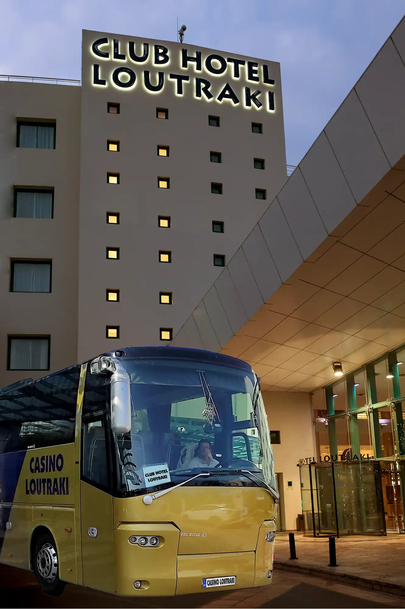 Casino Loutraki - Πρόσβαση