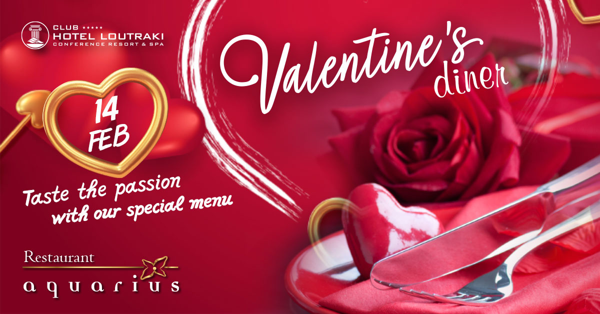 Casino Loutraki | Aquarius Valentine's Dinner
