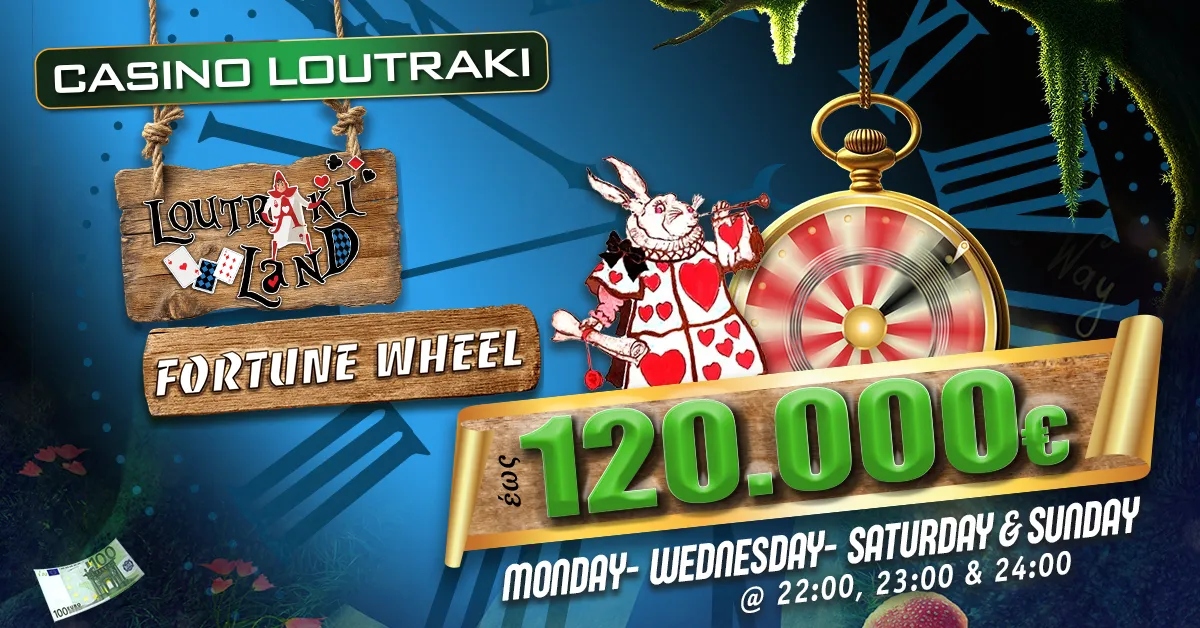 Casino Loutraki - April Lottery Wheel