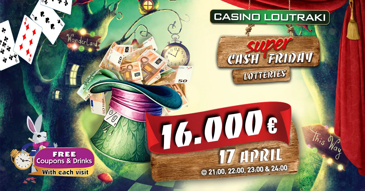 Casino Loutraki - Super Fridays in April